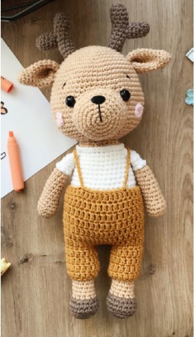 Exemplo Amigurumi Gatinho Branco